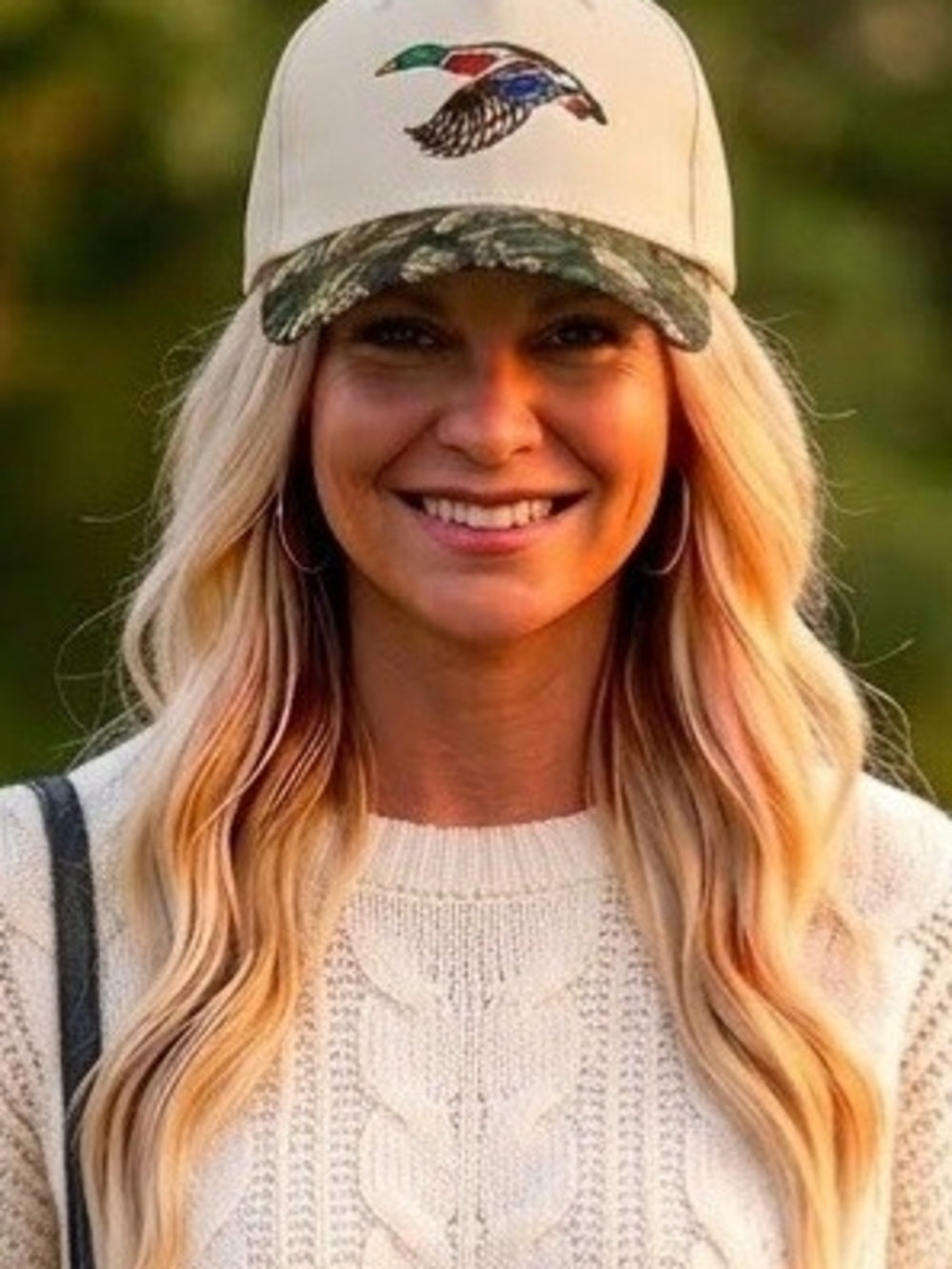 Mallard Duck Camo Brim Baseball Cap | Cottagecore Hunting Style Hat